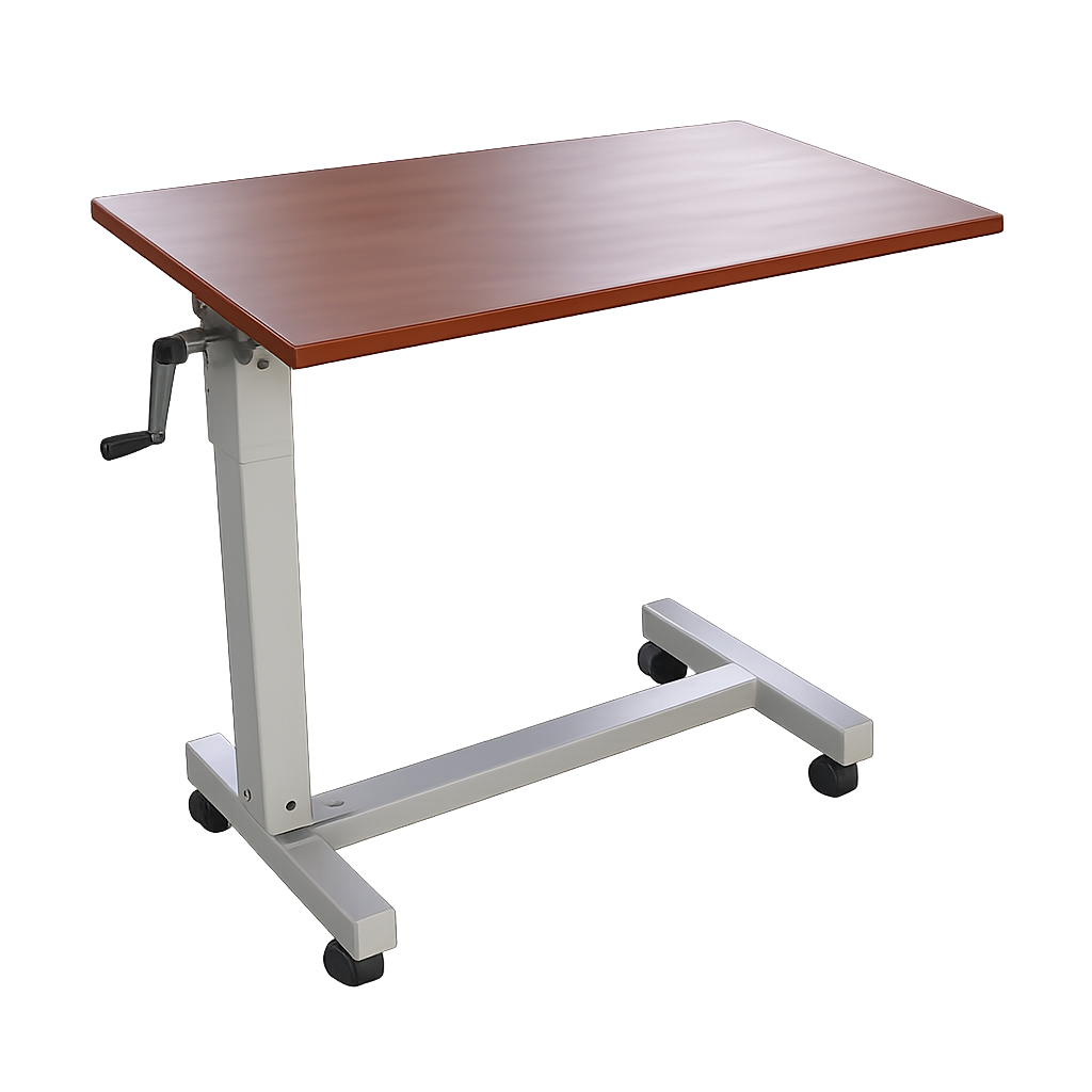 Over Bed Table Gear Handle
